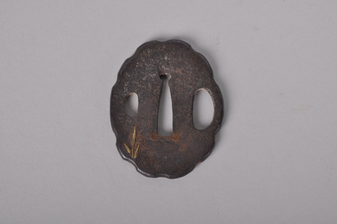 Three Japanese Samurai Sword Tsuba's, Edo Period, photo 7 of 11