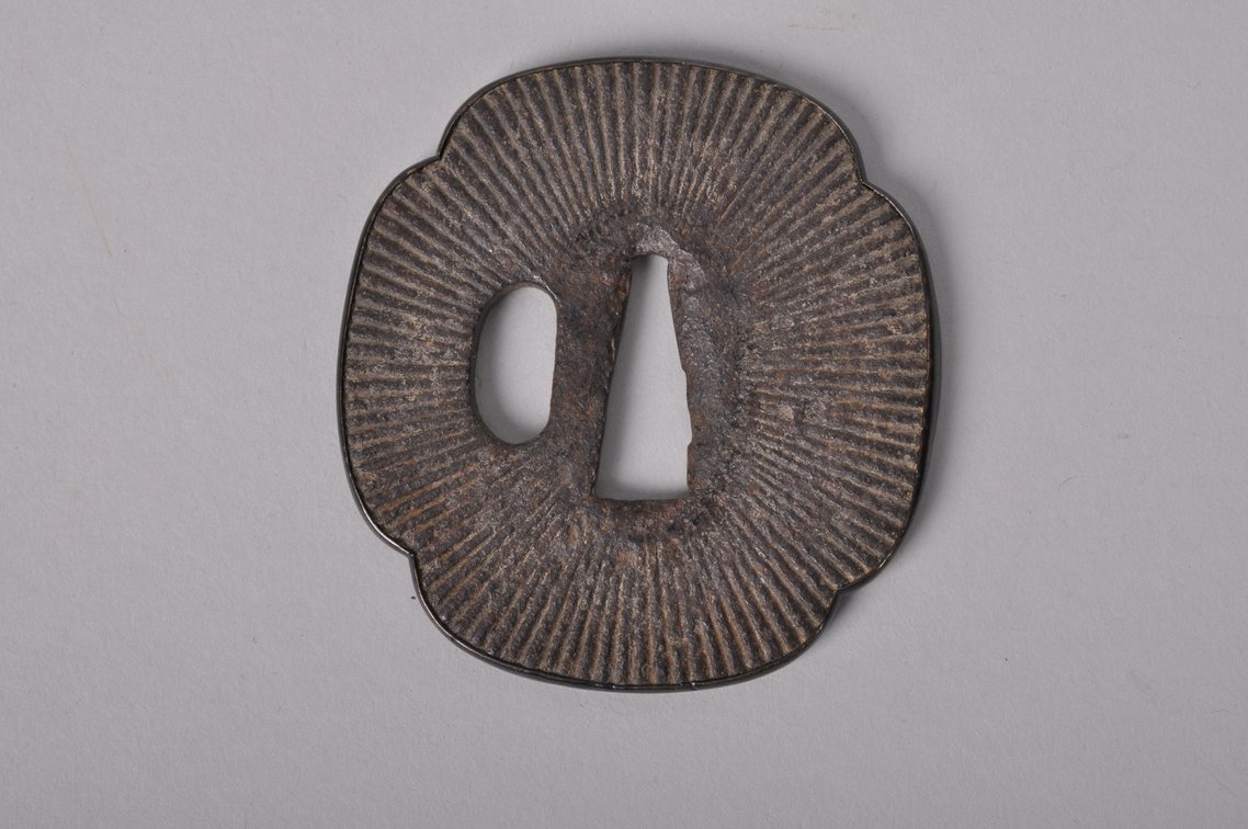Three Japanese Samurai Sword Tsuba's, Edo Period, photo 3 of 11