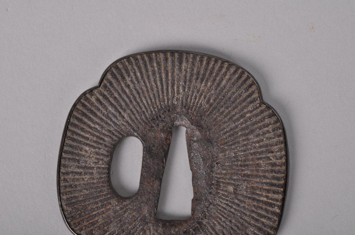 Three Japanese Samurai Sword Tsuba's, Edo Period, photo 4 of 11