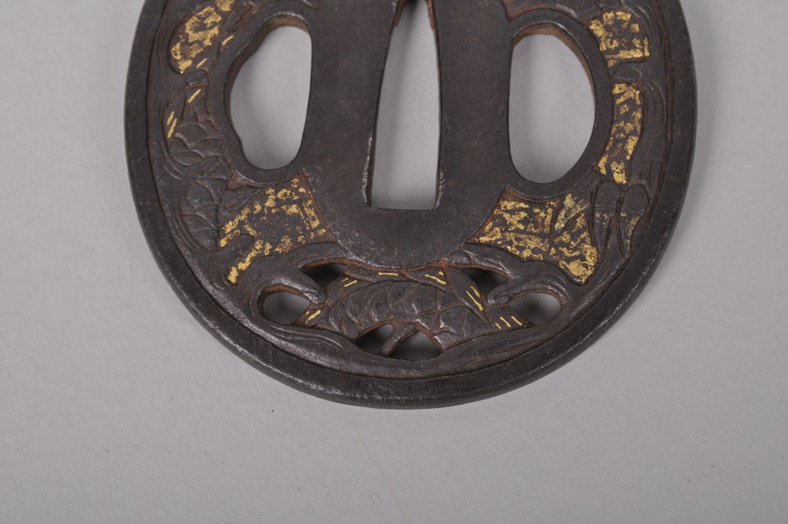 Two Japanese Samurai Sword Tsuba's, photo 12 of 13