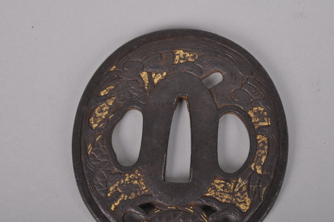 Two Japanese Samurai Sword Tsuba's, photo 13 of 13