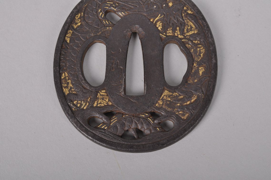 Two Japanese Samurai Sword Tsuba's, photo 10 of 13