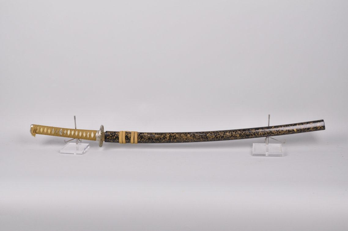 Two Black and Gold Japanese Katana Swords, photo 2 of 20