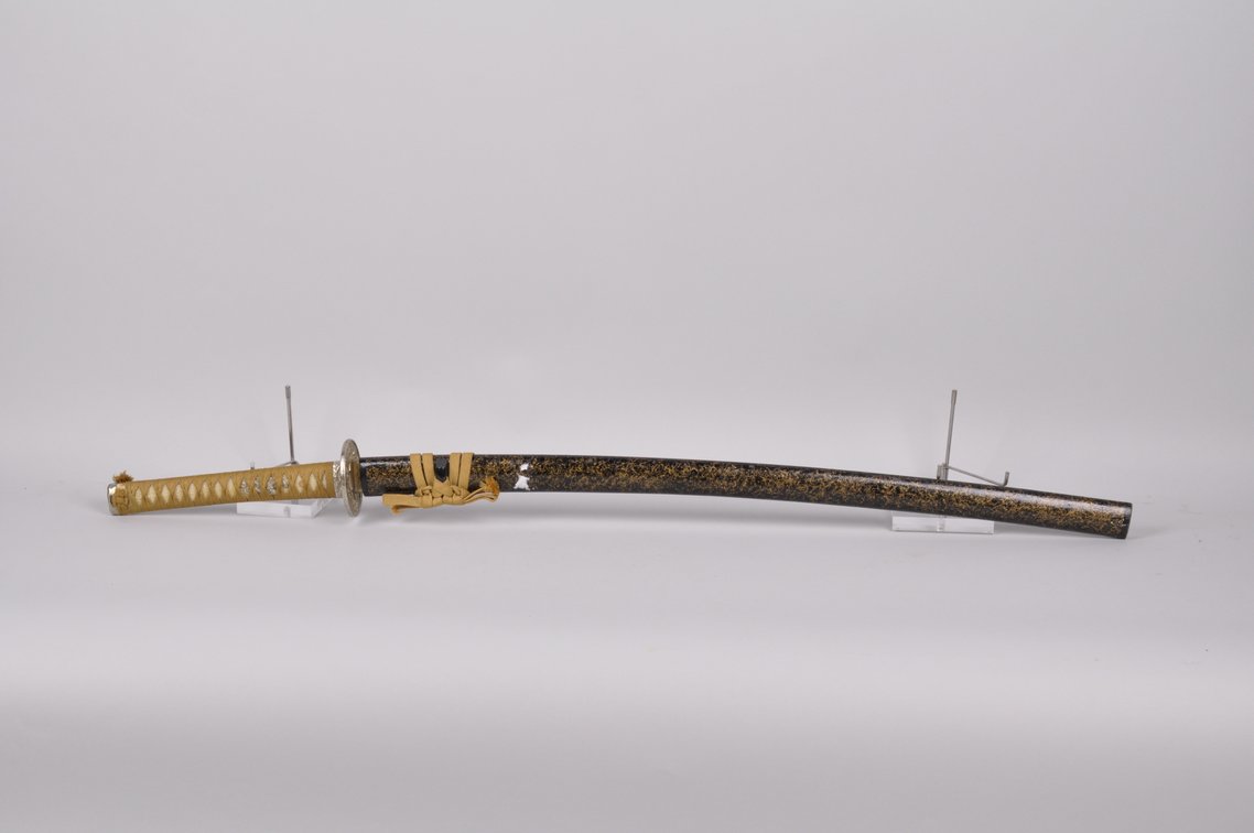 Two Black and Gold Japanese Katana Swords, photo 6 of 20