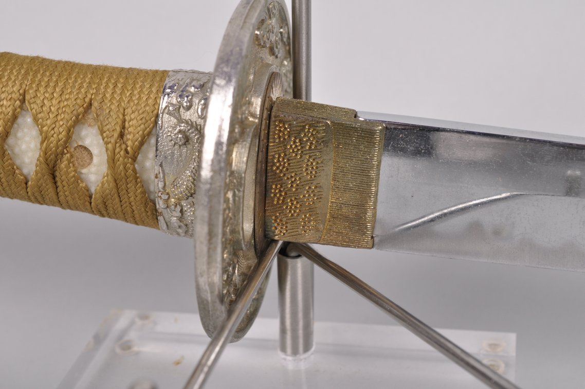 Two Black and Gold Japanese Katana Swords, photo 19 of 20