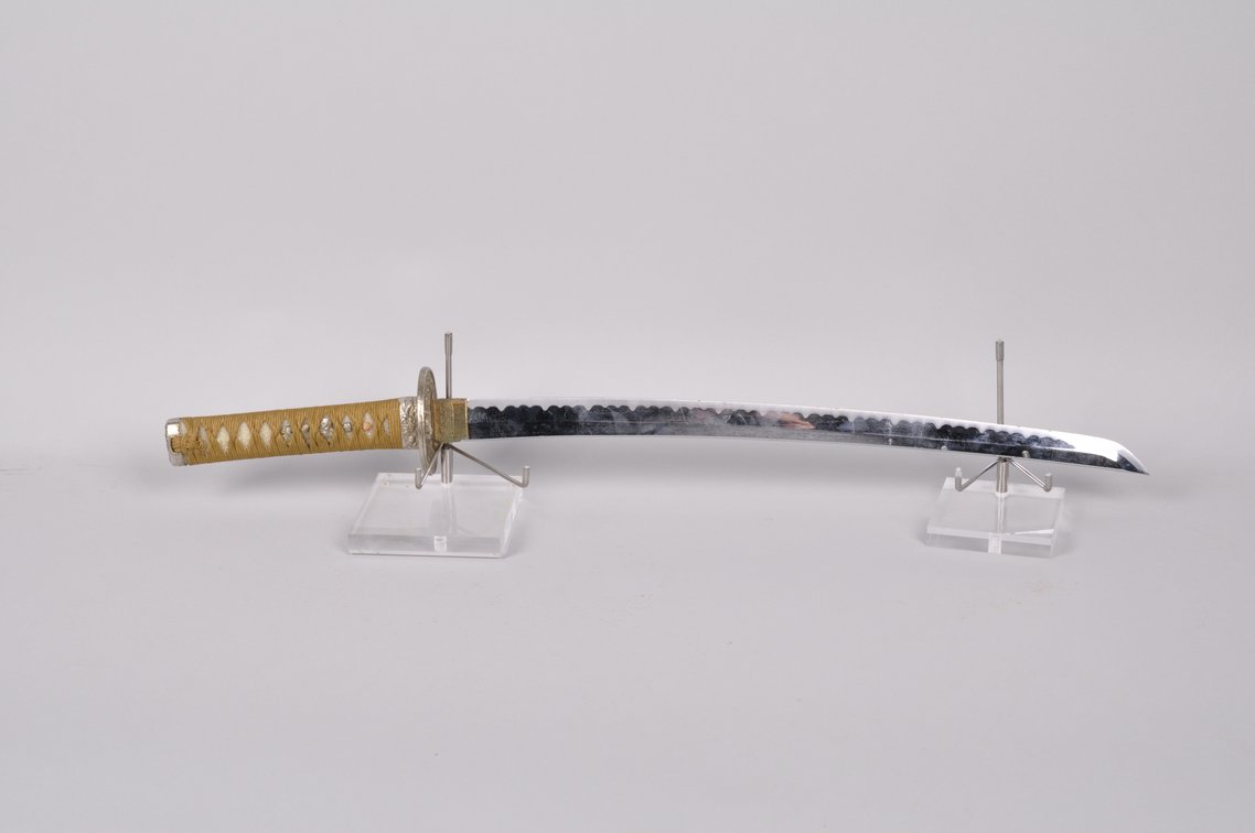 Two Black and Gold Japanese Katana Swords, photo 20 of 20