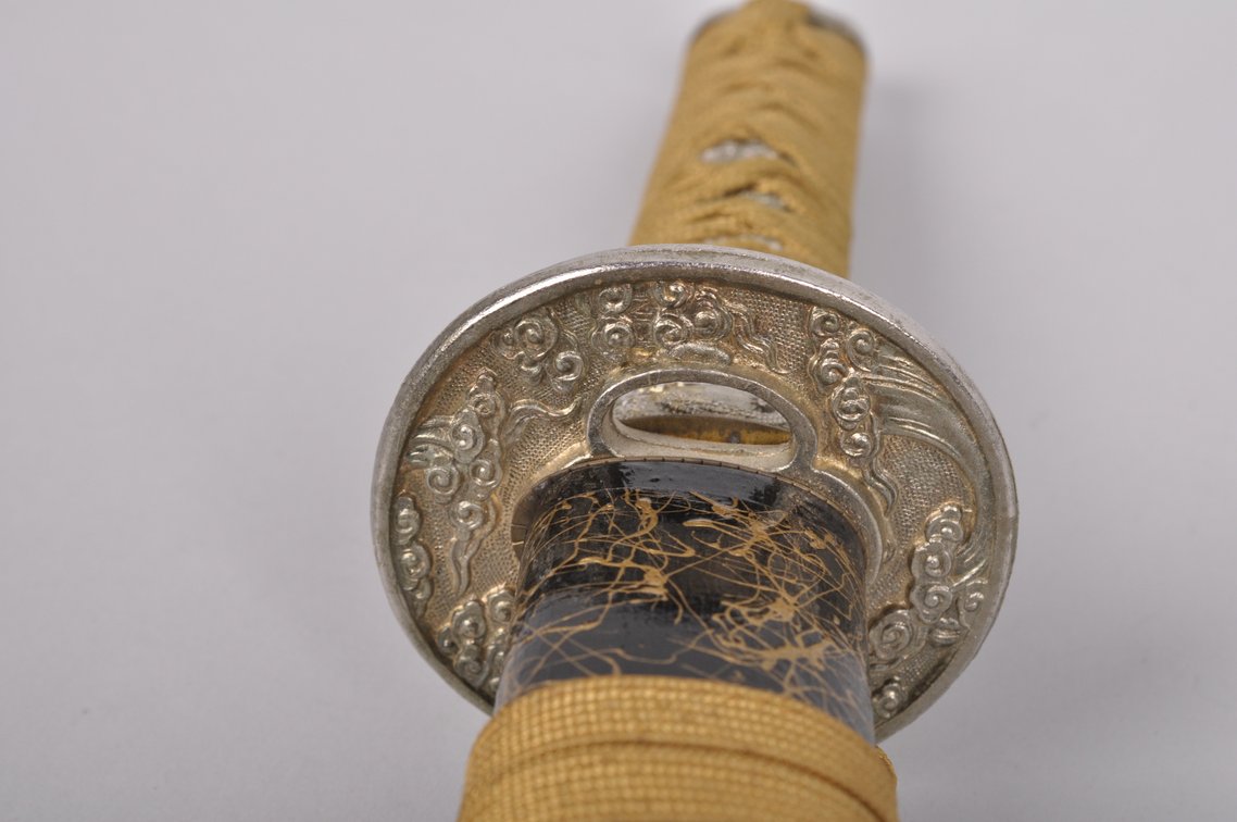 Two Black and Gold Japanese Katana Swords, photo 15 of 20