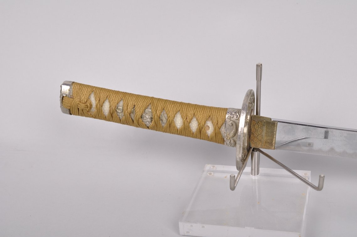 Two Black and Gold Japanese Katana Swords, photo 18 of 20