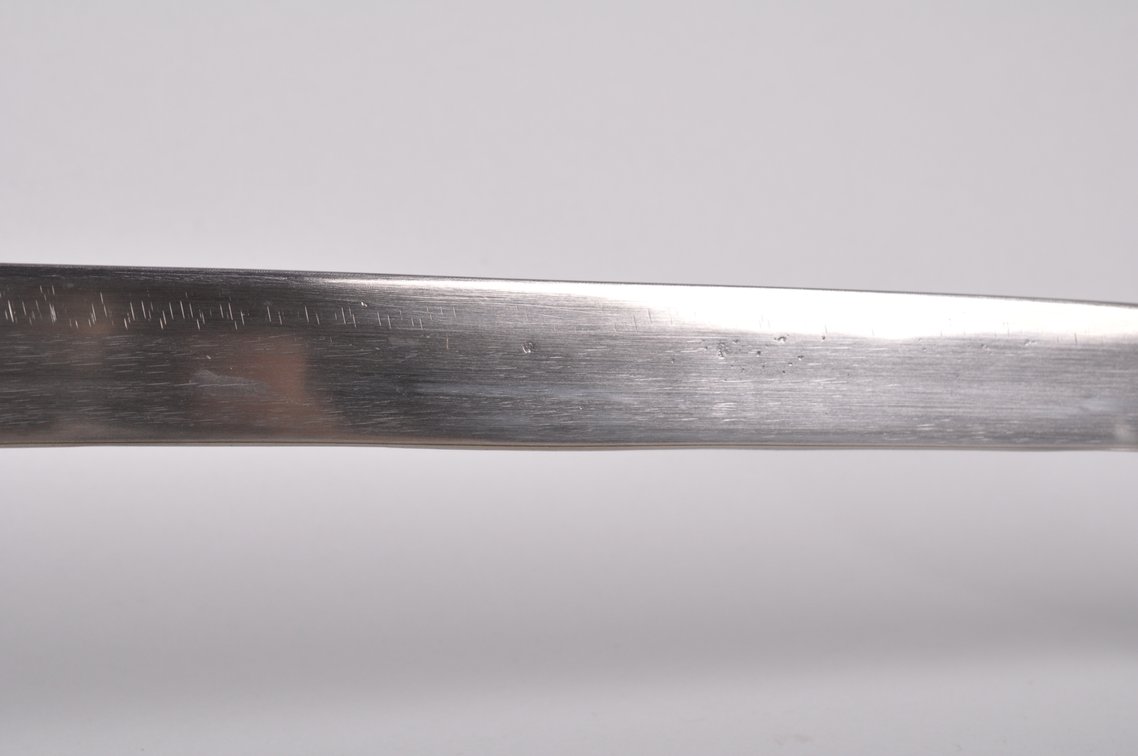 Japanese Katana Sword with Leather Wrapped Scabbard, photo 11 of 12