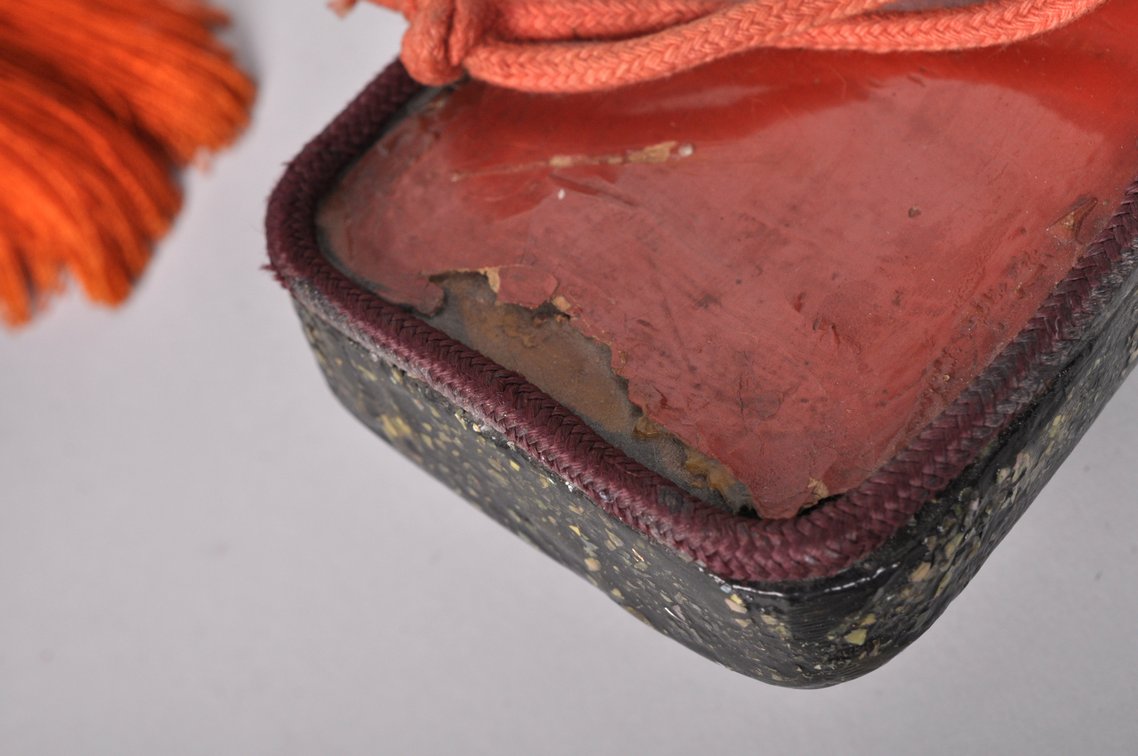 Pair of 'Raden' Samurai 'Abumi" Stirrups with Tassels, photo 5 of 11