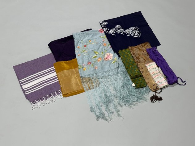 Japanese Belt, Fabric, and Bags