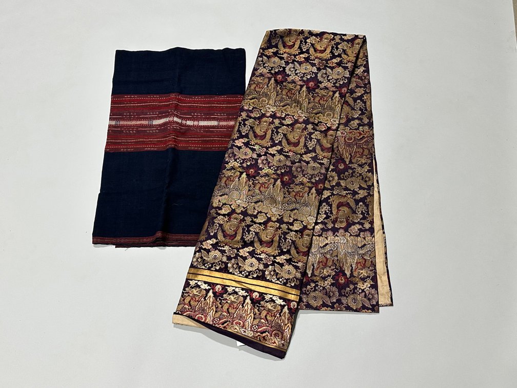 Vietnam, Filipino, and Chinese Silk and Woven Fabric, photo 2 of 13