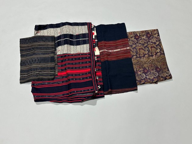 Vietnam, Filipino, and Chinese Silk and Woven Fabric