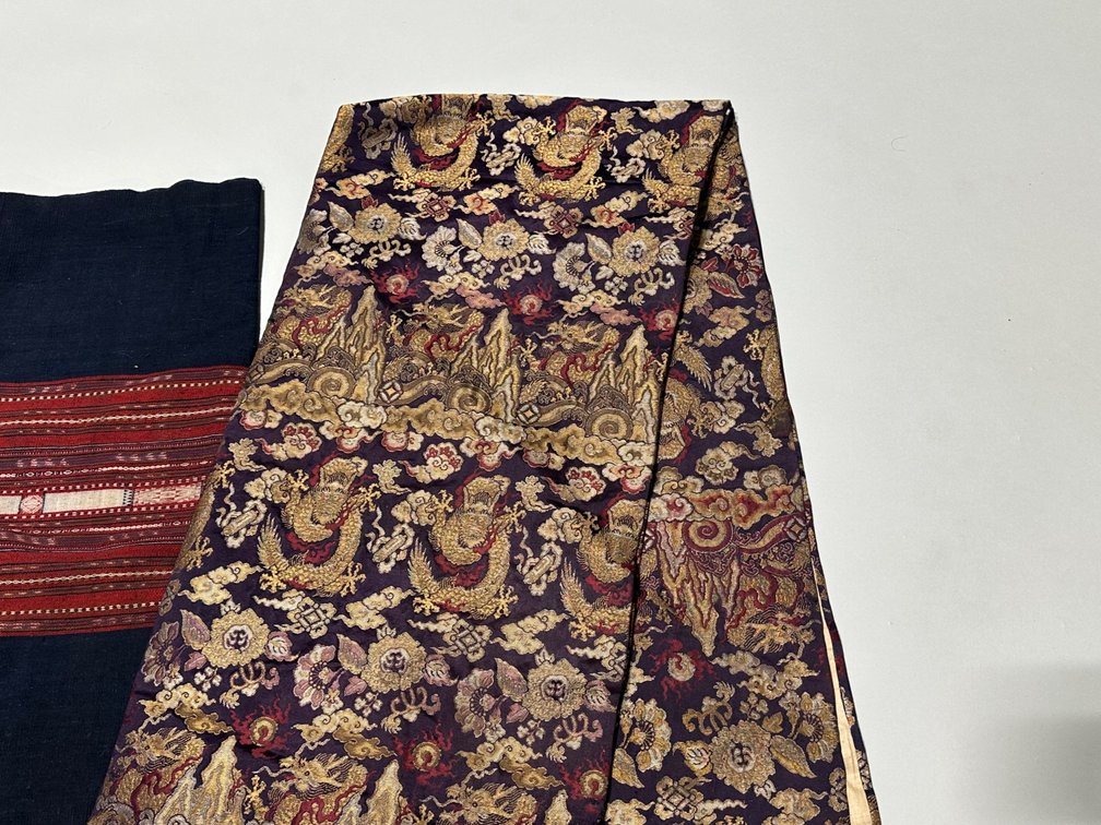 Vietnam, Filipino, and Chinese Silk and Woven Fabric, photo 4 of 13