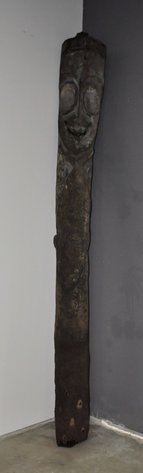 Grade Figural Fern Sculpture, Vanuatu Banks Islands