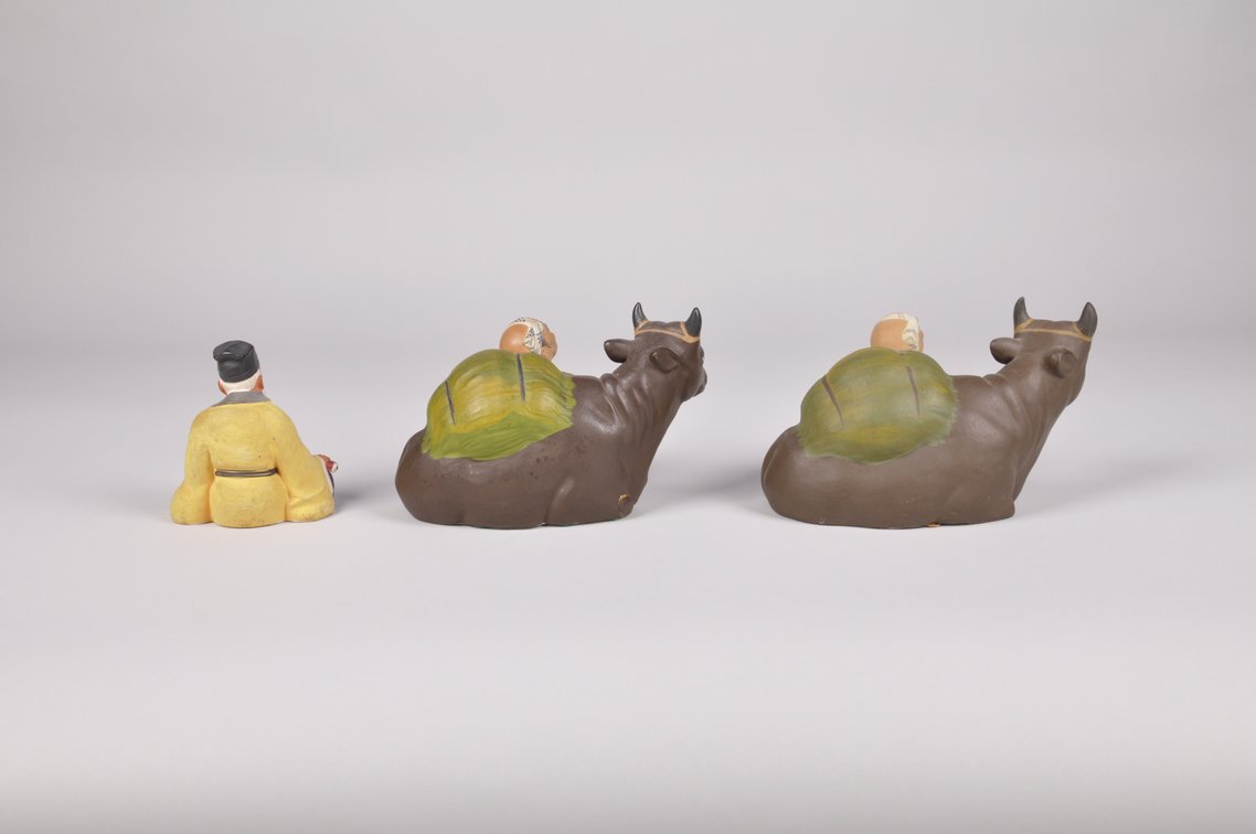 Hakata Doll Figurines of People with Animals, photo 5 of 16