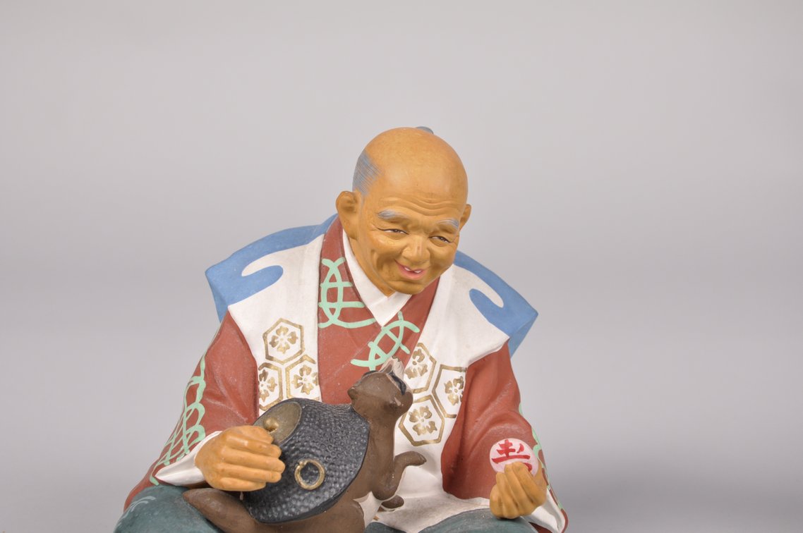 Hakata Doll Figurines of People with Animals, photo 12 of 16