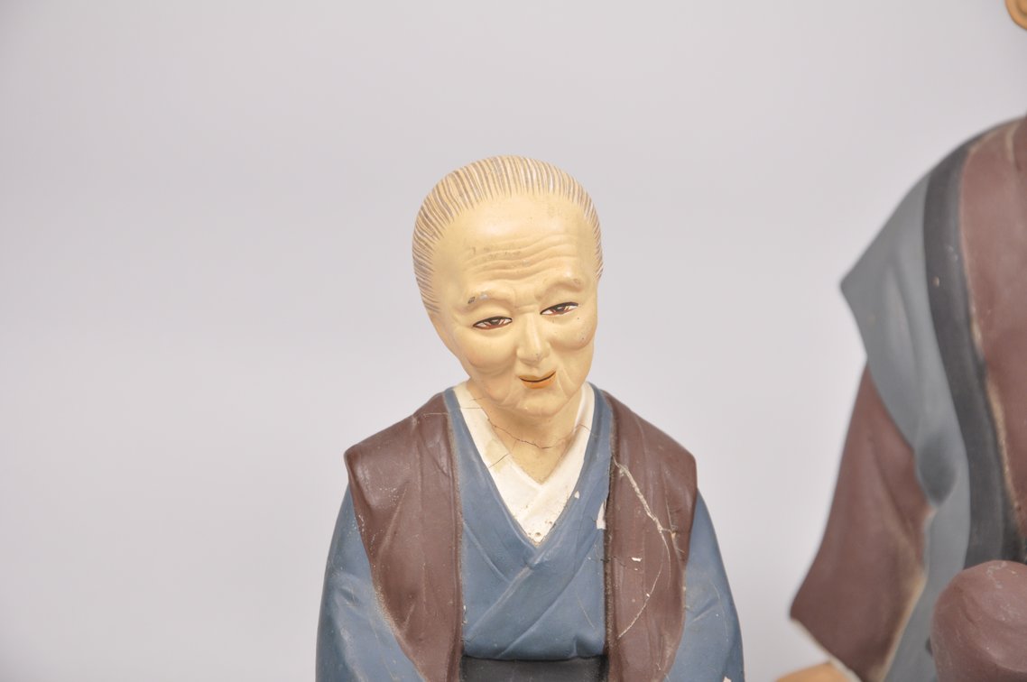 Six Hakata Dolls with Grandparents, photo 3 of 20