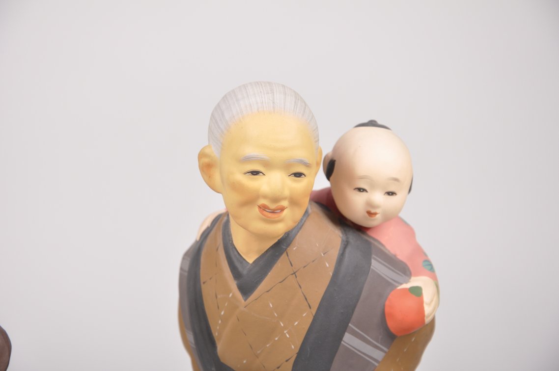 Six Hakata Dolls with Grandparents, photo 6 of 20