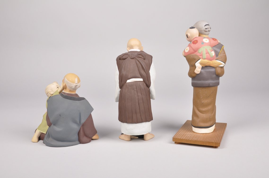 Six Hakata Dolls with Grandparents, photo 14 of 20