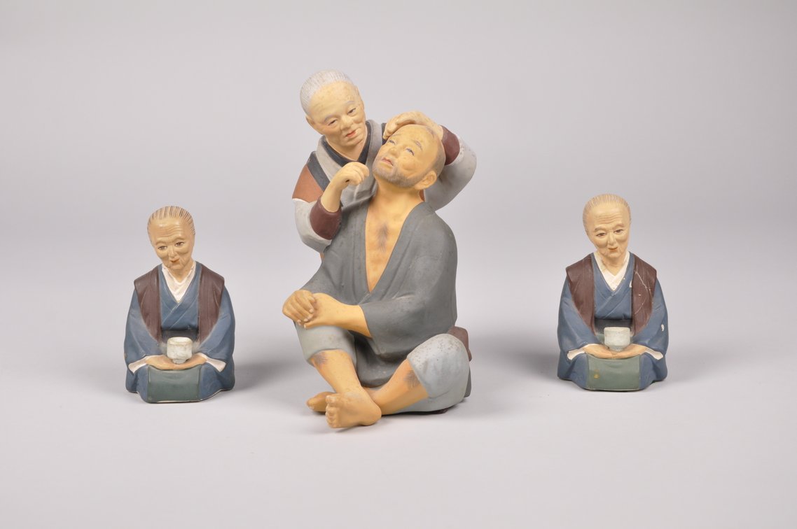 Six Hakata Dolls with Grandparents, photo 15 of 20