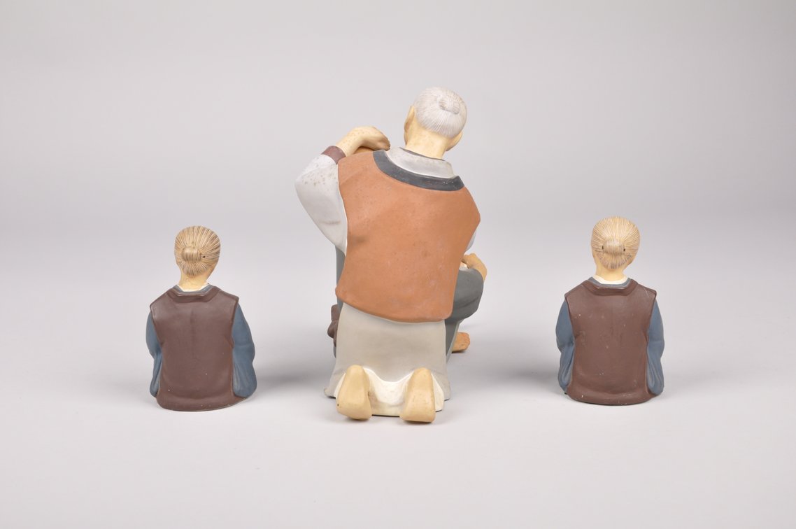 Six Hakata Dolls with Grandparents, photo 16 of 20