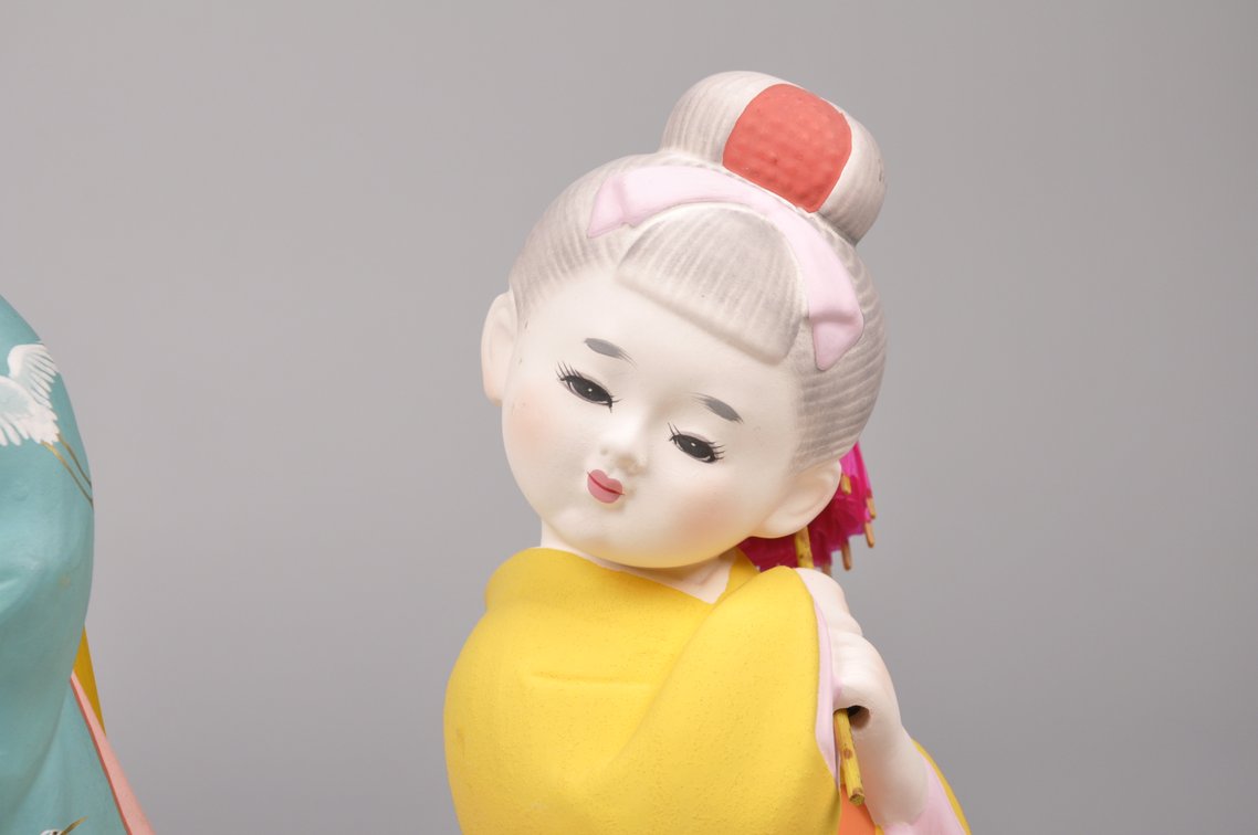 Six Geisha Hakata Dolls, photo 5 of 19