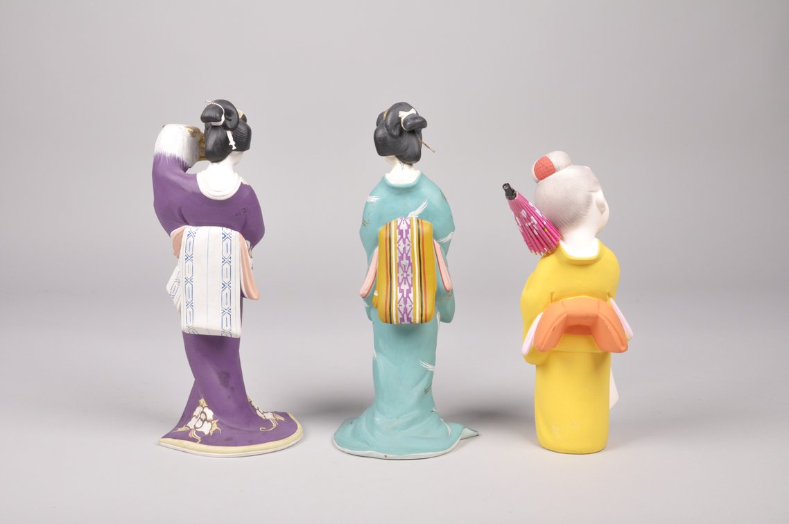 Six Geisha Hakata Dolls, photo 9 of 19