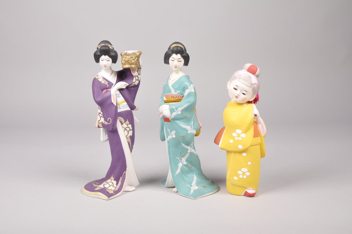 Six Geisha Hakata Dolls, photo 8 of 19