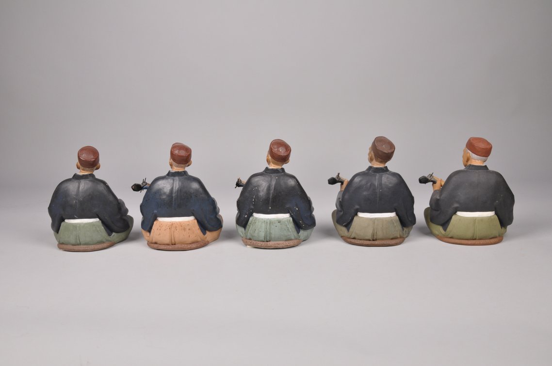 Japanese Hakata Dolls with Musical Instruments, photo 5 of 20