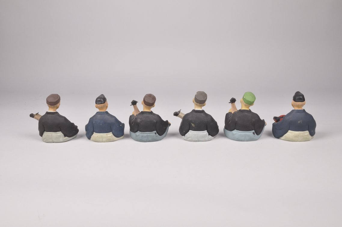Japanese Hakata Dolls with Musical Instruments, photo 11 of 20