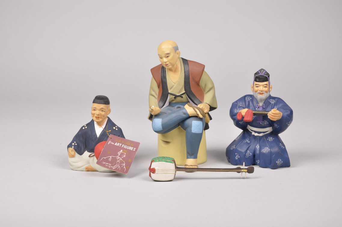 Japanese Hakata Dolls with Musical Instruments, photo 14 of 20