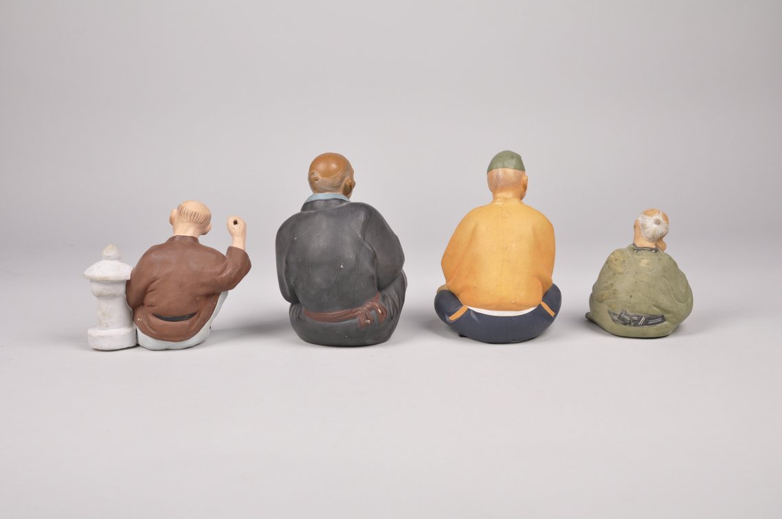 Hakata Doll Lamps and Seated Hakata Dolls, photo 19 of 20