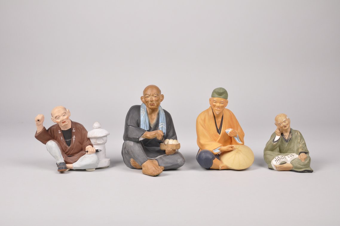 Hakata Doll Lamps and Seated Hakata Dolls, photo 14 of 20