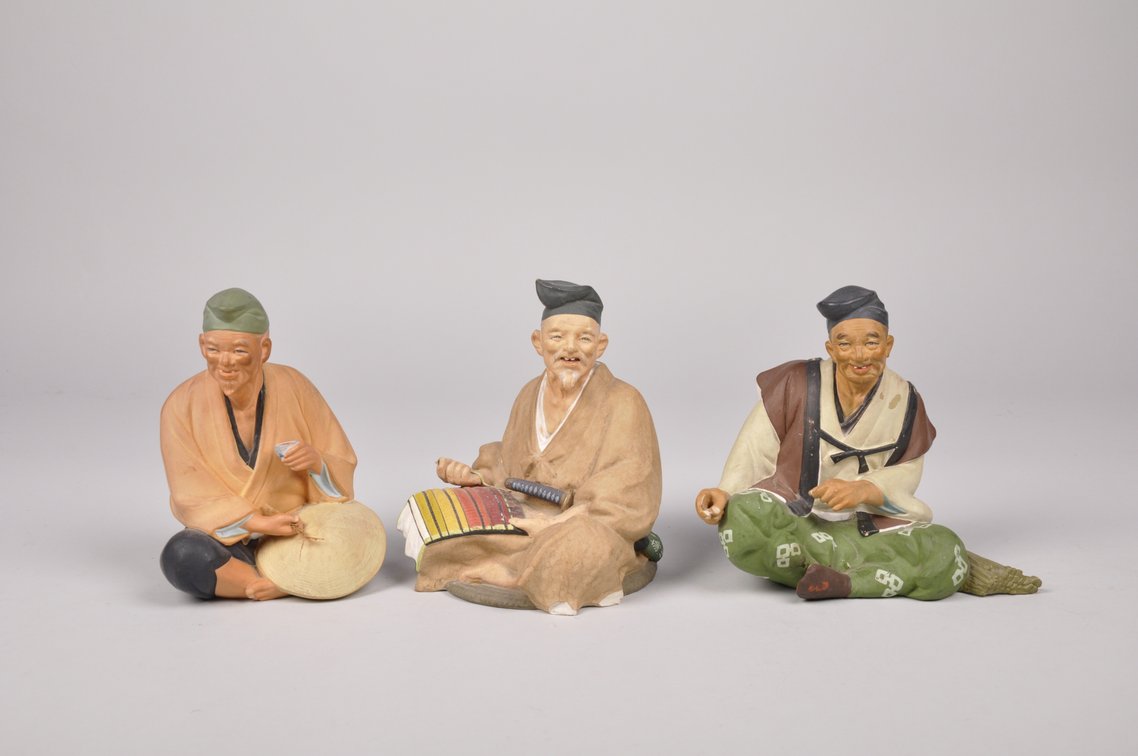 Nine Male Hakata Dolls, photo 11 of 18
