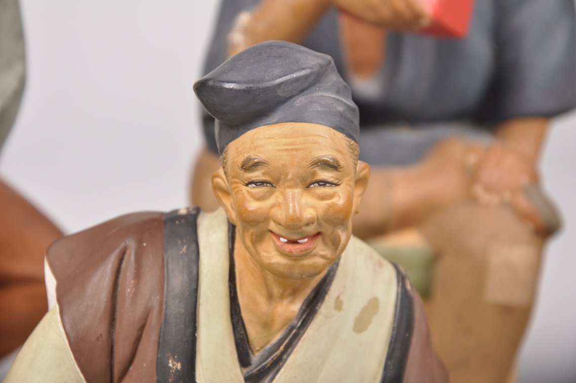 Nine Male Hakata Dolls, photo 5 of 18