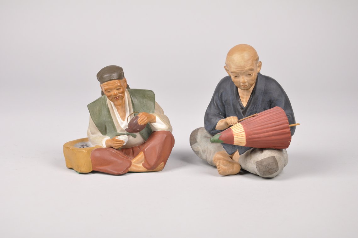 Nine Male Hakata Dolls, photo 15 of 18