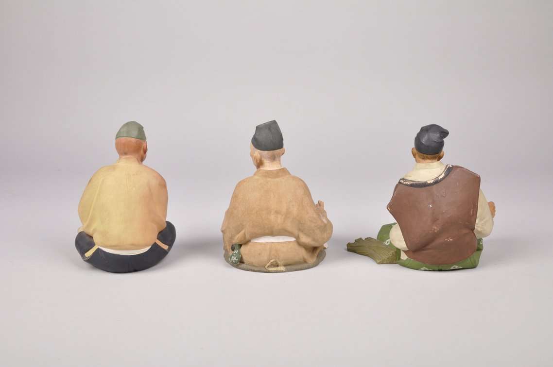 Nine Male Hakata Dolls, photo 12 of 18
