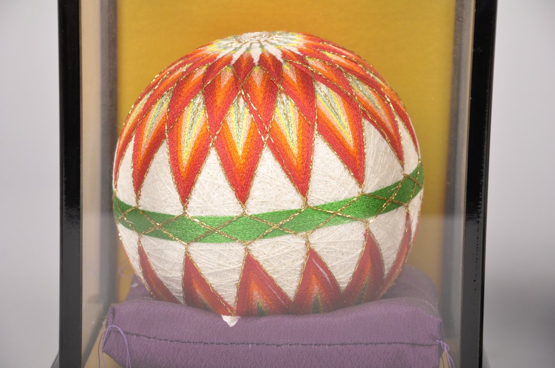 Hakata Dolls, A Temari Ball, and a Kabuki Doll, photo 18 of 19