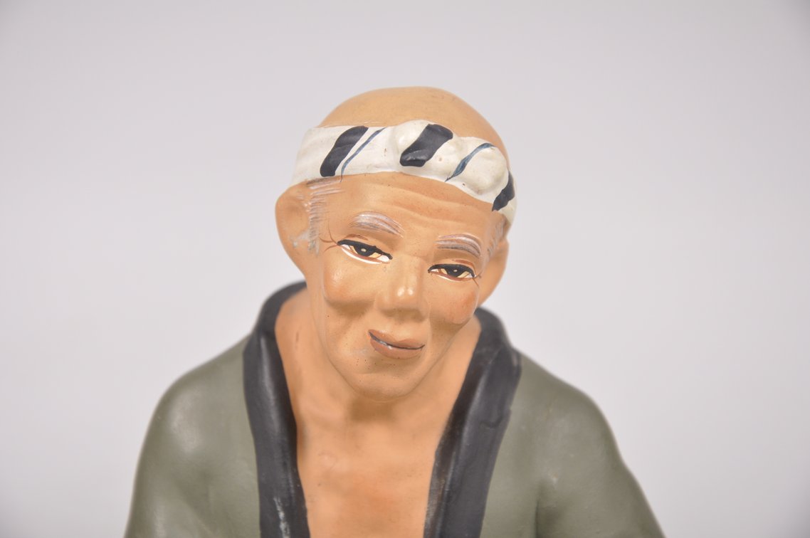 Seated Japanese Hakata Dolls, photo 5 of 14