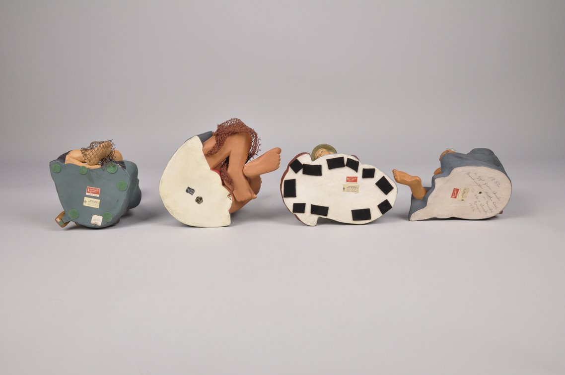 Fishing Japanese Hakata Dolls, photo 7 of 19