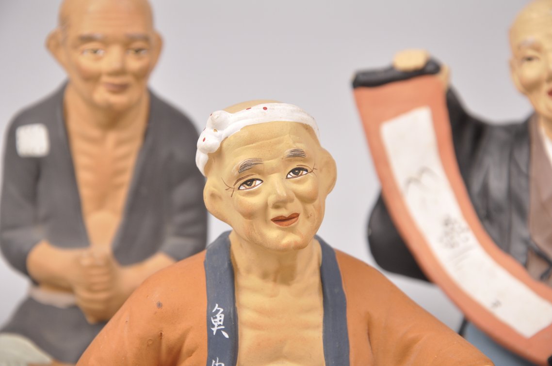 Nine Hakata Dolls, photo 2 of 12
