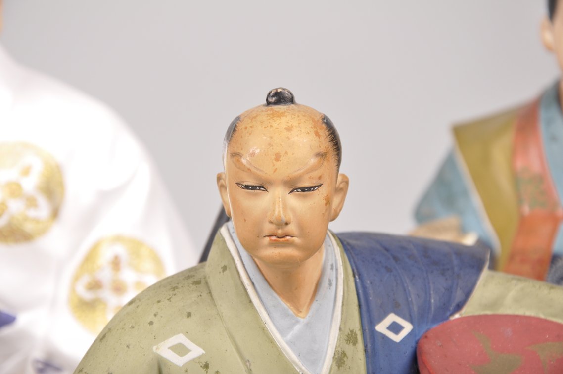 Japanese Hakata Samurai Dolls, photo 6 of 13