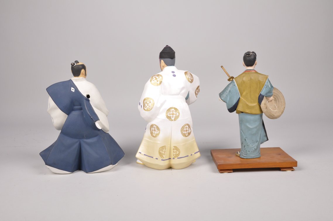 Japanese Hakata Samurai Dolls, photo 7 of 13