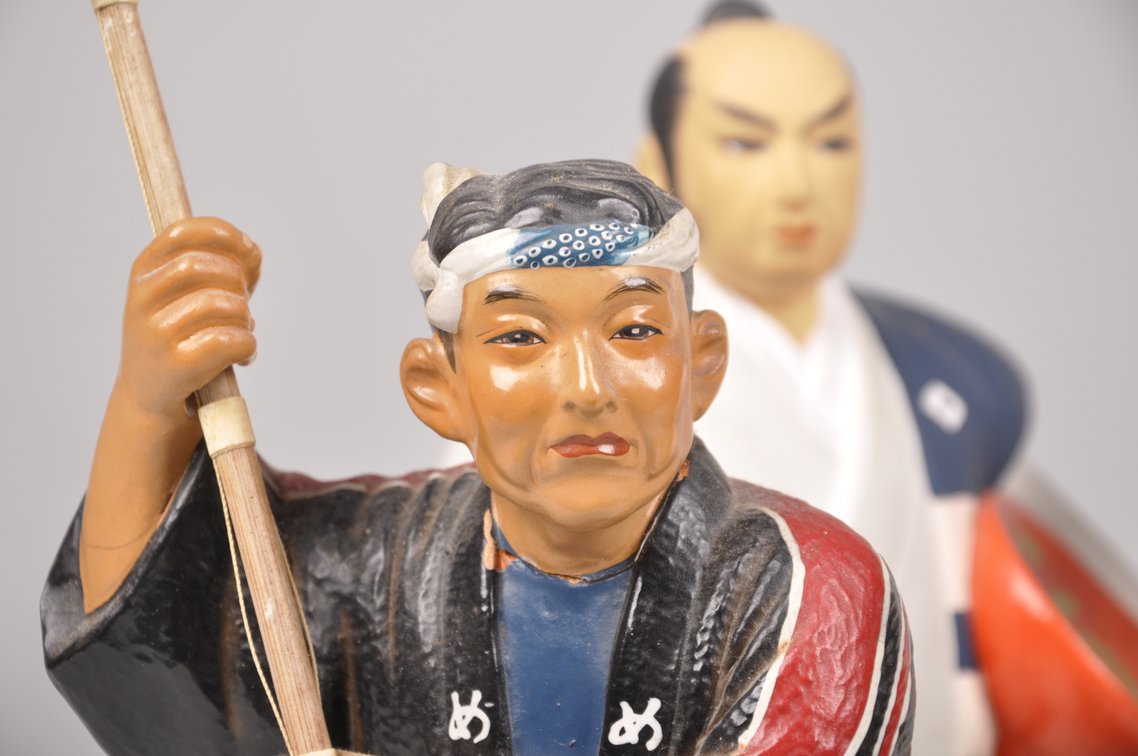 Japanese Hakata Samurai Dolls, photo 8 of 13