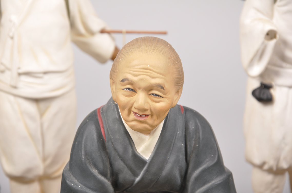 Nine Various Hakata Dolls, photo 2 of 17