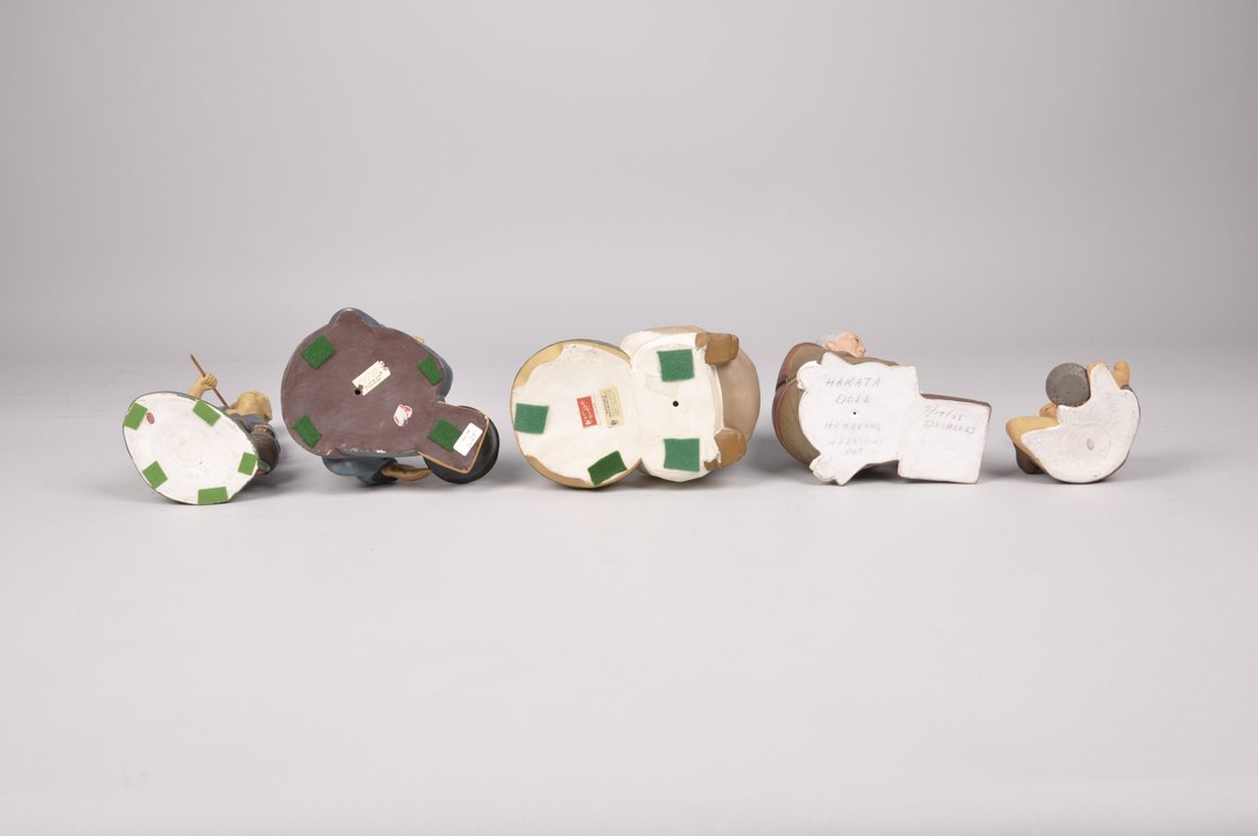 Nine Various Hakata Dolls, photo 14 of 17