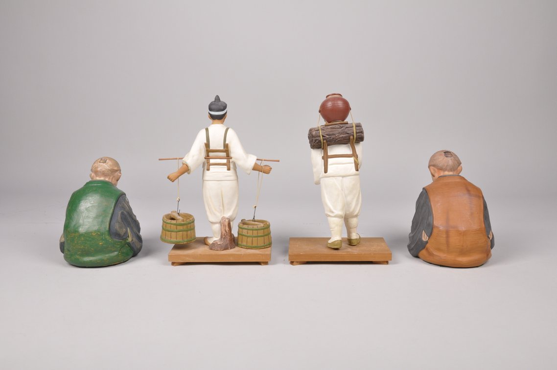 Nine Various Hakata Dolls, photo 9 of 17