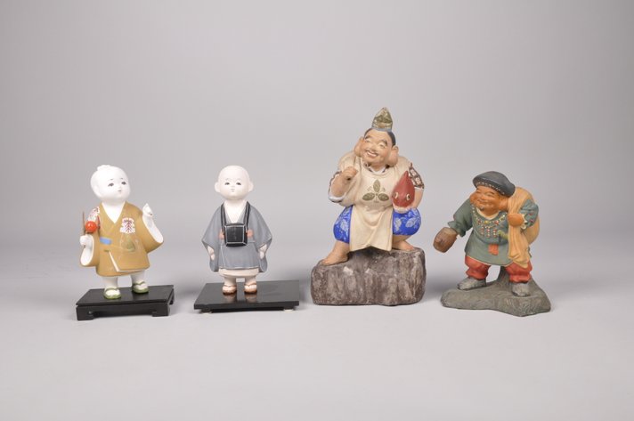 Four Hakata Dolls