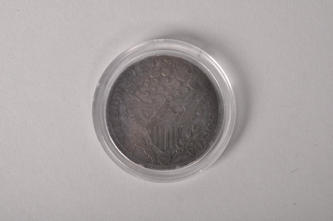 1800 Draped Bust Silver Dollar with date altered to 1804, photo 4 of 6